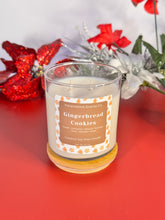 Load image into Gallery viewer, Gingerbread Cookies Soy Coconut Wax Scented Candle 8.5 oz.