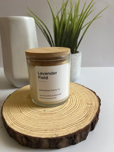 Load image into Gallery viewer, Lavender Field Scented Candle 8.5 oz.