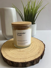 Load image into Gallery viewer, Lavender Field Scented Candle 8.5 oz.