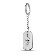 Load image into Gallery viewer, Best Gift For Dad 2024, Father and Child Hand-in-Hand Keychain