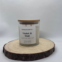 Load image into Gallery viewer, Violet & Oud Scented Candle