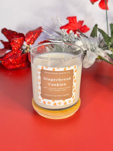 Gingerbread Cookies Soy Coconut Wax Scented Candle 8.5 oz.