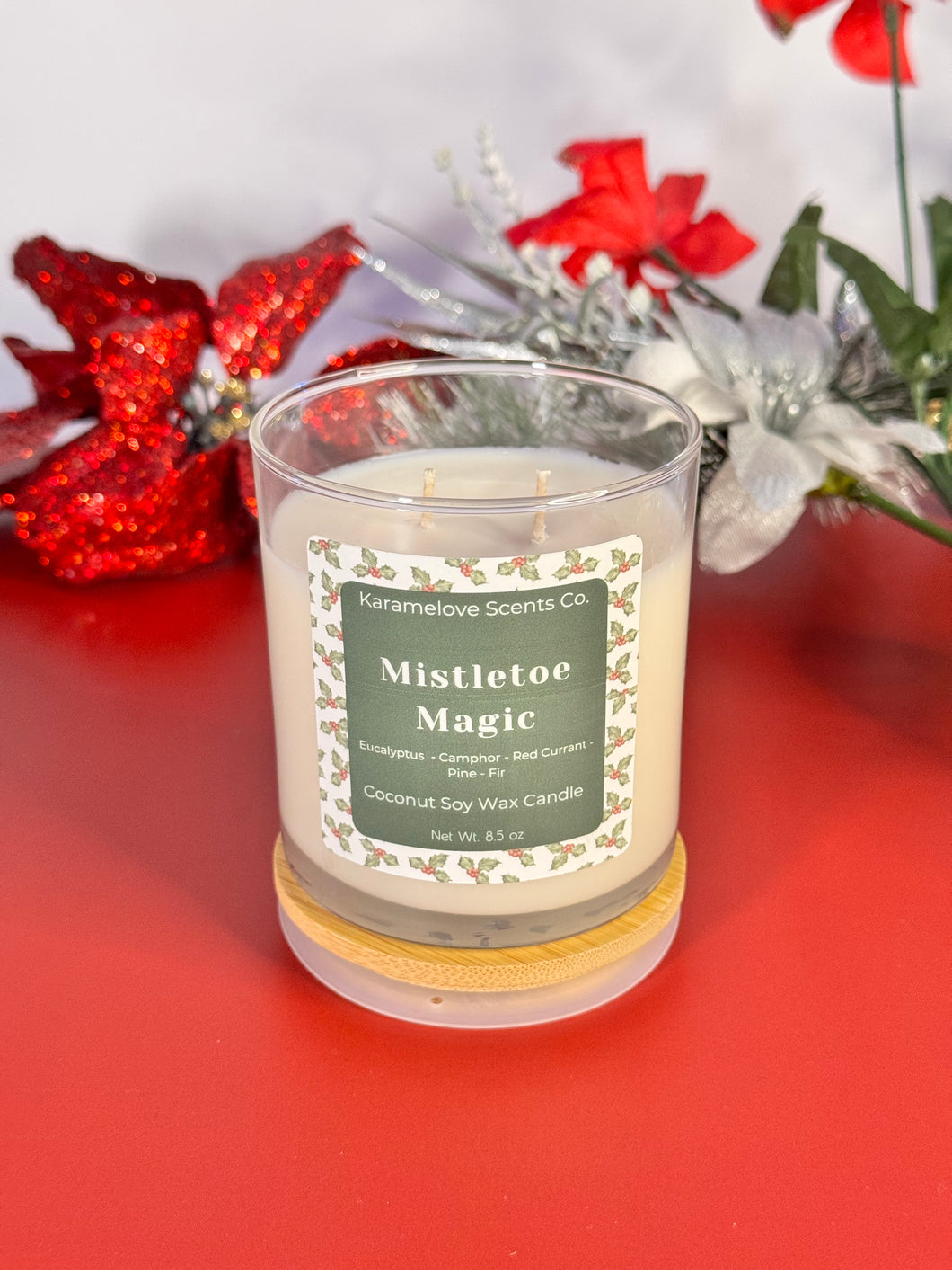 Mistletoe Magic Soy Coconut Wax Candle