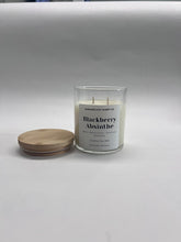 Load image into Gallery viewer, Scented Candle, Coconut Soy Wax, Blackberry Absinthe 8 oz.
