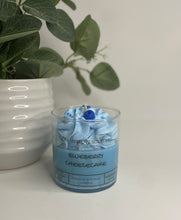 Load image into Gallery viewer, The best dessert Soy Wax Candle Blueberry Cheesecake
